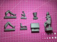 1/16 Resin Model Figure GK，Unassembled and unpainted kit