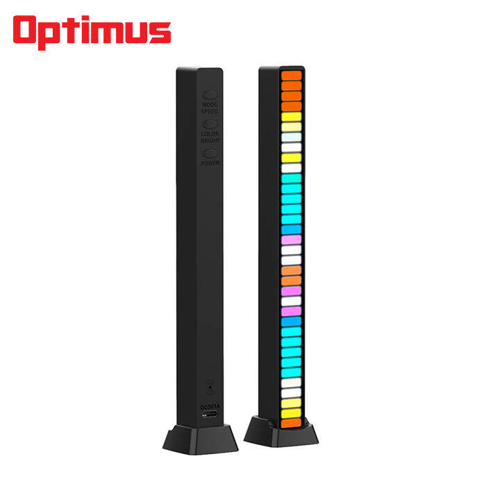 Strip Music Sound Control Rhythm RGB Light Bar - Black | Lazada PH