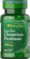 （READYSTOCK ）? [Puritans Pride] Chromium Picolinate Chromium Picolinate 500mcgx100 ZX