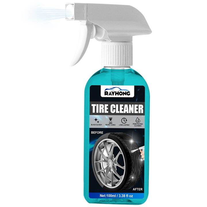 Tire Wheels Cleaner Tire Shine Dressing Coating For Cars Tires Bumpers
