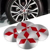 Auto parts 4PCS/Set 56mm Car Wheel Center Hub Cap Emblem Badge Decal Sticker for Mitsubishi Xpander Triton Lancer Pajero ASX Mirage qing