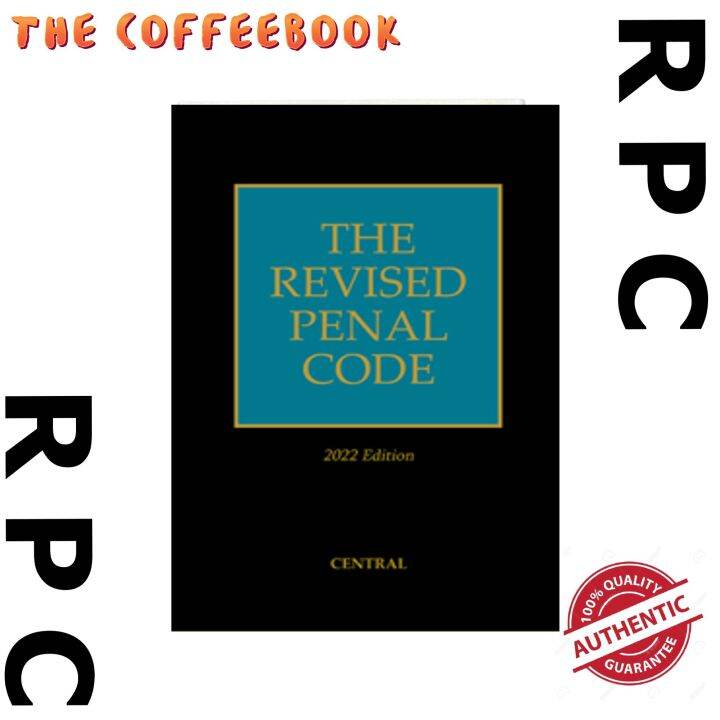 Revised Penal Code Codal Central 2022 Edition Lazada Ph