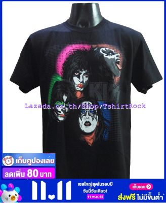 เสื้อวง KISS คิส  ไซส์ยุโรป เสื้อยืดวงดนตรีร็อค เสื้อร็อค  KIS437 เสื้อวงวินเทจ