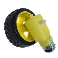 【hot】✽ Shaft Motor In To 6V And Rubber Use Car