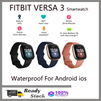 Fitbit Versa 3 Health Fitness Smartwatch GPS/24/7 Heart Rate/Alexa Built-in/6+ Days Battery Outdoor Smart Watch for Android IOS