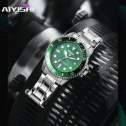 Đồng hồ aiyishi cho nam thiết kế tự động mặt số sang trọng thời trang lịch