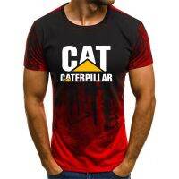 【Feb】 summer cat caterpillar print T-shirt human head 3d printing T-shirt black Polyes fashion casual short-sleeved T-shirt