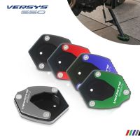 For KAWASAKI Versys650 VERSYS 650 2010-2022 2021 Motorcycle Accessories Side Stand Enlarge Extension Pad &amp; Keychain Key Ring