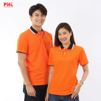 เสื้อโปโล Summer Collection สีส้ม  PK11​​​8   (ชาย) - PMKPOLOMAKER