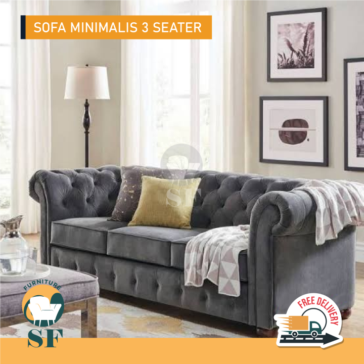 Sofa klasik / sofa chesterfield Lazada Indonesia