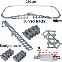 รางรถไฟอิฐรางรถไฟแบบเป็นโครงทางข้ามทางรถไฟสวิตช์ยืดหยุ่นโค้งขึ้นเนินบล็อคก่อสร้าง