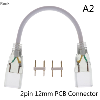 Renk 2PIN LED Corner Connector RGB ขั้วต่อตรงกลางคู่