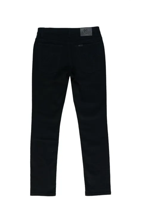 mc-jeans-กางเกงยีนส์-กางเกงขายาว-ทรงขาเดฟ-สีดำ-ทรงสวย-mbd1248