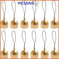 HESONG 4PCS 2.85ซม. ค่ะ กระดิ่งลมโลหะ ดีไอวาย ที่แขวนแขวน กระดิ่งกันขโมย มินิมินิ เครื่องประดับ Jingle จี้ตกแต่งต้นไม้ ของตกแต่งบ้าน