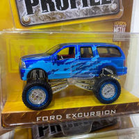 1:64 Ford EXCURSION จำลองสูง Diecast โลหะผสมรุ่นรถของเล่นสำหรับเด็กของขวัญ Collection