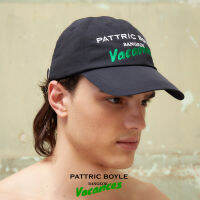 PATTRIC BOYLE / VAC / PATTRIC BOYLE VACANCES CAP /หมวกแคป ปัก โลโก้ แพลททริค บอยลย์ / VAC09101BK 09