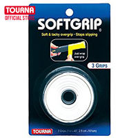 กริปพันด้ามไม้เทนนิสและไม้แบดมินตัน TOURNA SOFTGRIP Overgrip