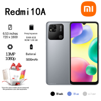 【พร้อมส่ง】Redmi 10A RAM 6/128GB รับประกันร้านหนึ่งปี เเถมฟรีเคสใส+ฟิล์มกระจก(รับประกัน 1ปี)