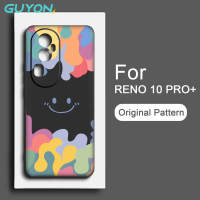 Guyon ซิลิโคนเหลวกันกระแทกสำหรับ เสค OPPO Reno10 Pro + 5G เคสนิ่มลายดีไซน์ดั้งเดิม