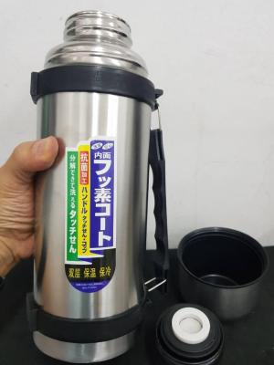 กระติกน้ำสุญญากาศ 1200 ml TRAVEL POT กระติกเก็บความร้อน-เย็น กระบอกน้ำสแตนเลส กระติกน้ำสแตนเลส กระบอกน้ำสุญญากาศ กระบอกสูญญากาศ กระติกน้ำร้อน vacuumn flask  ml  SZM H011