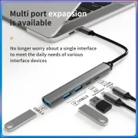 WEINICHOI Type C USB C HUB 3.0 Port Multi Splitter Adapter OTG For Lenovo HUAWEI Xiaomi Macbook Pro 15 Air Pro Accessories USB Hub