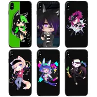 {L electronic shell} เกมโซเชียล Gacha Life เคสโทรศัพท์แบบแข็งสำหรับ iPhone iPhone 11 12 13 14 Pro MAX Mini 5 5S SE 6 6S 7 8 Plus 10 X XR XS