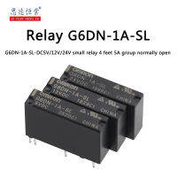 รีเลย์ G6DN-1A-SL-5VDC G6DN-1A-SL ใหม่ดั้งเดิม5ชิ้น G6DN-1A-SL-24VDC G6DN 1A SL 5V 12V 24V 5A 4PIN