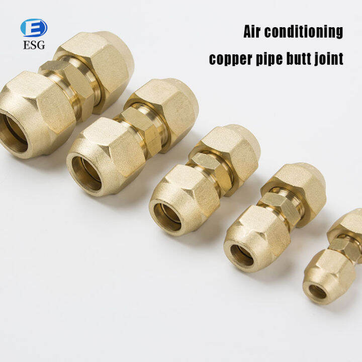 Copper Pipe Extension Joint Connectors, Air Conditioning Pipe Coupling