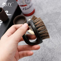Clean Shaving Brushes Hairdressing Tool Styling Accessories Boar Hair Brush Mens Beard Brush Shaving Brush