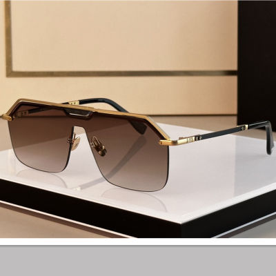SUNGLASS Metal Frame Sunglasses Sunshade men lntegration H039 Acetate nd Black Gold For Women Driving Glasses Fashion Glasses