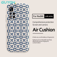 Guyon เคสนิ่มลาย A74 A72 A5 A15 OPPO ดีไซน์ใหม่เคสโทรศัพท์สีฟ้าย้อนยุค,เคสนิ่มแบบรวมทุกอย่างป้องกันการตก