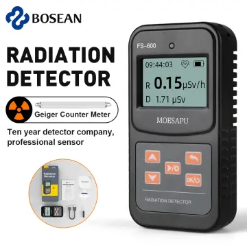 Geiger Counter Nuclear Radiation Detector GQ GMC-300S Digital Nuclear  Radiation Dosimeter with LCD Display, Portable Handheld Beta Gamma X-ray