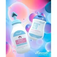 HCMHanayuki Date 2023-COMBO SỮA TẮM GỘI THẢO DƯỢC BABY TOP TO TOE WASH VÀ