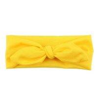 【CW】 Baby Kids Bow Ear Hairband Headband Turban Knot Hair Accessories Резинки Для Волос Детям