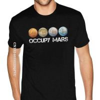 Yellow Occupy Mars Terraform Spacex Shirt Men Cheap Custom Gothic Style Anime Tshirt Red Gothic Style Tee Shirt Gildan