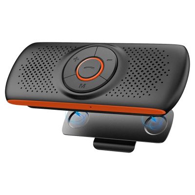 T826 Bluetooth Car Handsfree Phone for Handsfree Talking, Wireless Car Music Player with Visor Clip