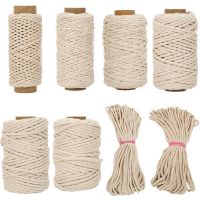 DIY Macrame Cord Cotton Rope Twine String Ribbon Crafts dream catchers Handwork Home Bohemia Wedding Decor 1/2/3/4/5/6/8/10mm 【hot】qju686