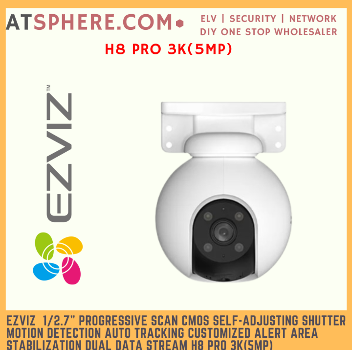 EZVIZ 5MP 5 Megapixel Wifi WiFi Wireless Outdoor Weatherproof PT CCTV