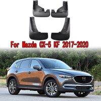 JHTJHNDTGFJHND 1ชุดรถ Mud Flaps สำหรับ Mazda CX5 CX-5 KF 2017 2018 2019 2020 Mudguards Splash Guards Fender Mudflaps อุปกรณ์เสริมภายนอก