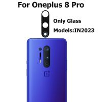 ฝาครอบเลนส์กระจกกล้องด้านหลังเดิมสําหรับ Oneplus 8 Pro พร้อมอะไหล่ทดแทนสติกเกอร์