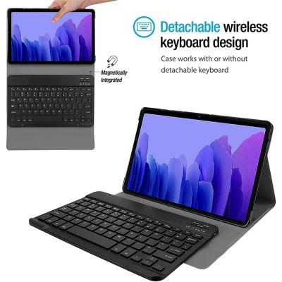 For Samsung Galaxy Tab A7/SM-T500 T505C 10.4inch Bluetooth keyboard case