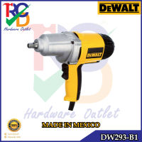 DEWALT บล็อกไฟฟ้า DW293-B1 เครื่องขัน-ถอดน็อต 13มม.