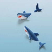 Marine Shark Fridge Magnet Dolphin Magnetic Magnet 3D Stereo Resin Creative Creation