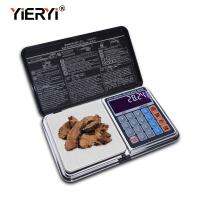 Yieryi 6 in 1 Multi-Function Digital Scales Electronic 100g/200g/300g/500g/1000g Weight Balance with Palm Calculator Design Cables Converters