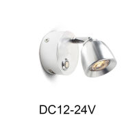 DC 12V 24V LED Wall Lamp Stepless Touch Dimmable Reading Light With USB Charging Interface, Used For Motorhomes, Boats, Yachts