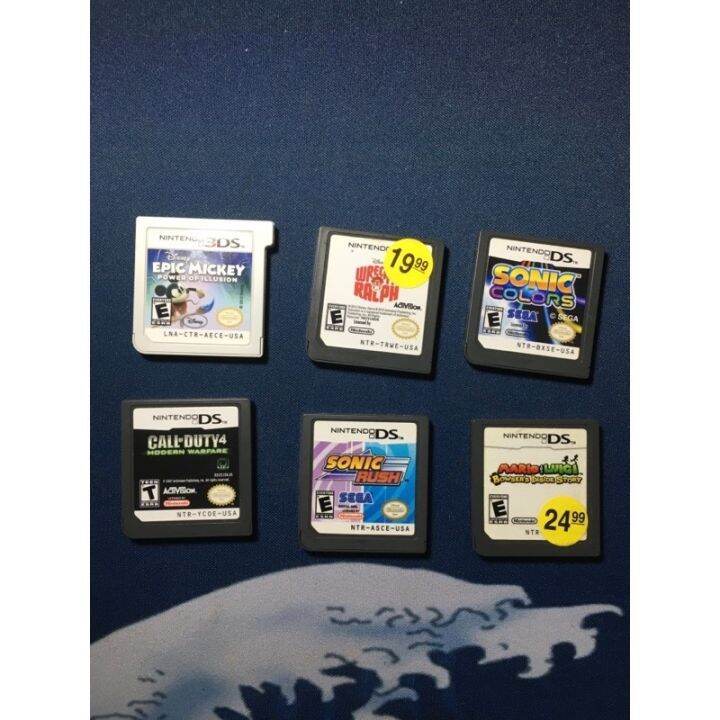 Original Nintendo Ds 3ds Games Call Of Duty Mario Luigi's Mansion 