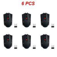 (ในสต็อก) 246PCS 2.4Ghz Wireless Gaming Mouse Mini Adapter Optics เมาส์เกมเมาส์คอมพิวเตอร์เมาส์ไร้สายสำหรับแล็ปท็อป **