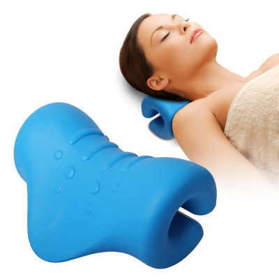 Neck & Shoulder Relaxer,Cervical Neck Traction Device for Neck Stiffness,Neck Stretcher Chiropractic Pillow,Traction Support