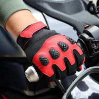 Cycling Gloves Motorcycle Bicycle Mountain Bike Anti Slip Shock Absorbing Padded Breathable Sports Gloves