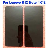 สำหรับ Lenovo K12 Note/K12โทรศัพท์ Panhanga ชิ้นส่วนแผงกระจกจอแสดงผล LCD หน้าจอสัมผัส Digitizer ประกอบเซ็นเซอร์